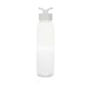 Sticla de apa sport 650 ml, 2401E16303, Everestus, 25.5xØ6.7 cm, rPET, Polipropilena, Alb