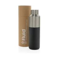   Sticla termos, 600 ml, 2502E16316, Everestus, 24.4 x ⌀7 cm, Otel, Negru