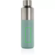   Sticla termos, 600 ml, 2502E16317, Everestus, 24.4 x ⌀7 cm, Otel, Verde