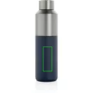 Sticla termos, 600 ml, 2502E16318, Everestus, 24.4 x ⌀7 cm, Otel, Albastru navy