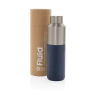   Sticla termos, 600 ml, 2502E16318, Everestus, 24.4 x ⌀7 cm, Otel, Albastru navy