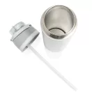 Sticla de apa sport, 700 ml, 2502E15315, Everestus, 27.4 x ⌀7.5 cm, Otel, Alb