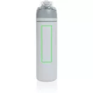 Sticla de apa sport, 700 ml, 2502E15315, Everestus, 27.4 x ⌀7.5 cm, Otel, Alb