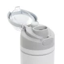 Sticla de apa sport, 700 ml, 2502E15315, Everestus, 27.4 x ⌀7.5 cm, Otel, Alb