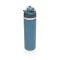 Sticla de apa sport, 700 ml, 2502E15314, Everestus, 27.4 x ⌀7.5 cm, Otel, Albastru