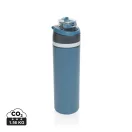 Sticla de apa sport, 700 ml, 2502E15314, Everestus, 27.4 x ⌀7.5 cm, Otel, Albastru