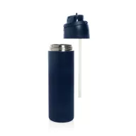   Sticla de apa, Everestus, 2610E18364, 720 ml, 27.4xØ7.5 cm, Otel inoxidabil, Polipropilena, Albastru Navy
