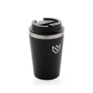 Cana de voiaj, 350 ml, 2502E15493, Everestus, 14.5 x ⌀9 cm, Polipropilena, Negru