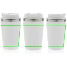 Cana de voiaj, 350 ml, 2502E15495, Everestus, 14.5 x ⌀9 cm, Polipropilena, Alb