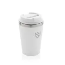 Cana de voiaj, 350 ml, 2502E15495, Everestus, 14.5 x ⌀9 cm, Polipropilena, Alb