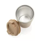 Cana de voiaj, Everestus, 2610E18482, 350 ml, 14.5xØ9 cm, Otel inoxidabil, Polipropilena, Bej Greige