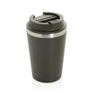   Cana de voiaj, Everestus, 2610E18481, 350 ml, 14.5xØ9 cm, Otel inoxidabil, Polipropilena, Verde