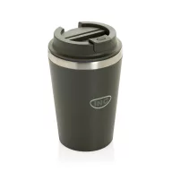   Cana de voiaj, Everestus, 2610E18481, 350 ml, 14.5xØ9 cm, Otel inoxidabil, Polipropilena, Verde