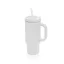 Cana de voiaj, 480 ml, 2502E15478, Everestus, 19 x ⌀8.5 cm, Otel, Alb