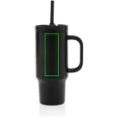 Cana de voiaj, 480 ml, 2502E15478, Everestus, 19 x ⌀8.5 cm, Otel, Alb