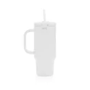 Cana de voiaj, 480 ml, 2502E15478, Everestus, 19 x ⌀8.5 cm, Otel, Alb
