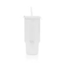 Cana de voiaj, 480 ml, 2502E15478, Everestus, 19 x ⌀8.5 cm, Otel, Alb