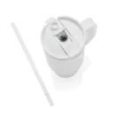 Cana de voiaj, 480 ml, 2502E15478, Everestus, 19 x ⌀8.5 cm, Otel, Alb