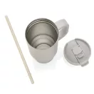 Cana de voiaj, 480 ml, 2502E15476, Everestus, 19 x ⌀8.5 cm, Otel, Gri