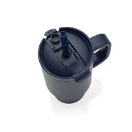   Cana de voiaj, 480 ml, 2502E15477, Everestus, 19 x ⌀8.5 cm, Otel, Albastru navy