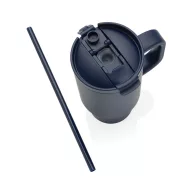   Cana de voiaj, 480 ml, 2502E15477, Everestus, 19 x ⌀8.5 cm, Otel, Albastru navy