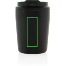 Cana de voiaj, XD, 2610E18507, 220 ml, 12xØ8 cm, Polipropilena, Otel inoxidabil, Negru