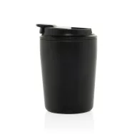   Cana de voiaj, XD, 2610E18507, 220 ml, 12xØ8 cm, Polipropilena, Otel inoxidabil, Negru