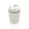 Cana de voiaj, XD, 2610E18511, 220 ml, 12xØ8 cm, Polipropilena, Otel inoxidabil, Alb