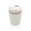 Cana de voiaj, XD, 2610E18511, 220 ml, 12xØ8 cm, Polipropilena, Otel inoxidabil, Alb