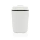 Cana de voiaj, XD, 2610E18511, 220 ml, 12xØ8 cm, Polipropilena, Otel inoxidabil, Alb