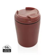   Cana de voiaj, XD, 2610E18510, 220 ml, 12xØ8 cm, Polipropilena, Otel inoxidabil, Rosu