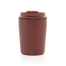 Cana de voiaj, XD, 2610E18510, 220 ml, 12xØ8 cm, Polipropilena, Otel inoxidabil, Rosu