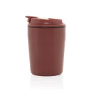 Cana de voiaj, XD, 2610E18510, 220 ml, 12xØ8 cm, Polipropilena, Otel inoxidabil, Rosu