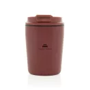 Cana de voiaj, XD, 2610E18510, 220 ml, 12xØ8 cm, Polipropilena, Otel inoxidabil, Rosu