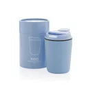Cana de voiaj, XD, 2610E18508, 220 ml, 12xØ8 cm, Polipropilena, Otel inoxidabil, Albastru Light