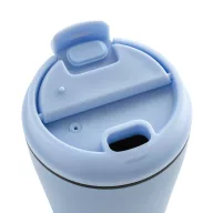   Cana de voiaj, XD, 2610E18508, 220 ml, 12xØ8 cm, Polipropilena, Otel inoxidabil, Albastru Light