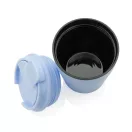 Cana de voiaj, XD, 2610E18508, 220 ml, 12xØ8 cm, Polipropilena, Otel inoxidabil, Albastru Light