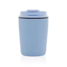 Cana de voiaj, XD, 2610E18508, 220 ml, 12xØ8 cm, Polipropilena, Otel inoxidabil, Albastru Light