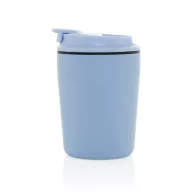   Cana de voiaj, XD, 2610E18508, 220 ml, 12xØ8 cm, Polipropilena, Otel inoxidabil, Albastru Light