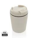 Cana de voiaj, XD, 2610E18506, 220 ml, 12xØ8 cm, Polipropilena, Otel inoxidabil, Bej