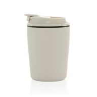   Cana de voiaj, XD, 2610E18506, 220 ml, 12xØ8 cm, Polipropilena, Otel inoxidabil, Bej