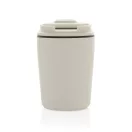 Cana de voiaj, XD, 2610E18506, 220 ml, 12xØ8 cm, Polipropilena, Otel inoxidabil, Bej
