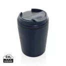 Cana de voiaj, XD, 2610E18509, 220 ml, 12xØ8 cm, Polipropilena, Otel inoxidabil, Albastru Navy