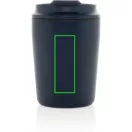 Cana de voiaj, XD, 2610E18509, 220 ml, 12xØ8 cm, Polipropilena, Otel inoxidabil, Albastru Navy