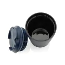 Cana de voiaj, XD, 2610E18509, 220 ml, 12xØ8 cm, Polipropilena, Otel inoxidabil, Albastru Navy