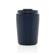   Cana de voiaj, XD, 2610E18509, 220 ml, 12xØ8 cm, Polipropilena, Otel inoxidabil, Albastru Navy