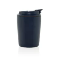   Cana de voiaj, XD, 2610E18509, 220 ml, 12xØ8 cm, Polipropilena, Otel inoxidabil, Albastru Navy