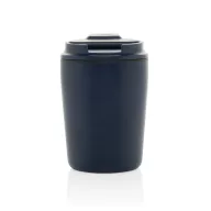   Cana de voiaj, XD, 2610E18509, 220 ml, 12xØ8 cm, Polipropilena, Otel inoxidabil, Albastru Navy