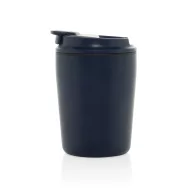   Cana de voiaj, XD, 2610E18509, 220 ml, 12xØ8 cm, Polipropilena, Otel inoxidabil, Albastru Navy