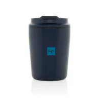   Cana de voiaj, XD, 2610E18509, 220 ml, 12xØ8 cm, Polipropilena, Otel inoxidabil, Albastru Navy